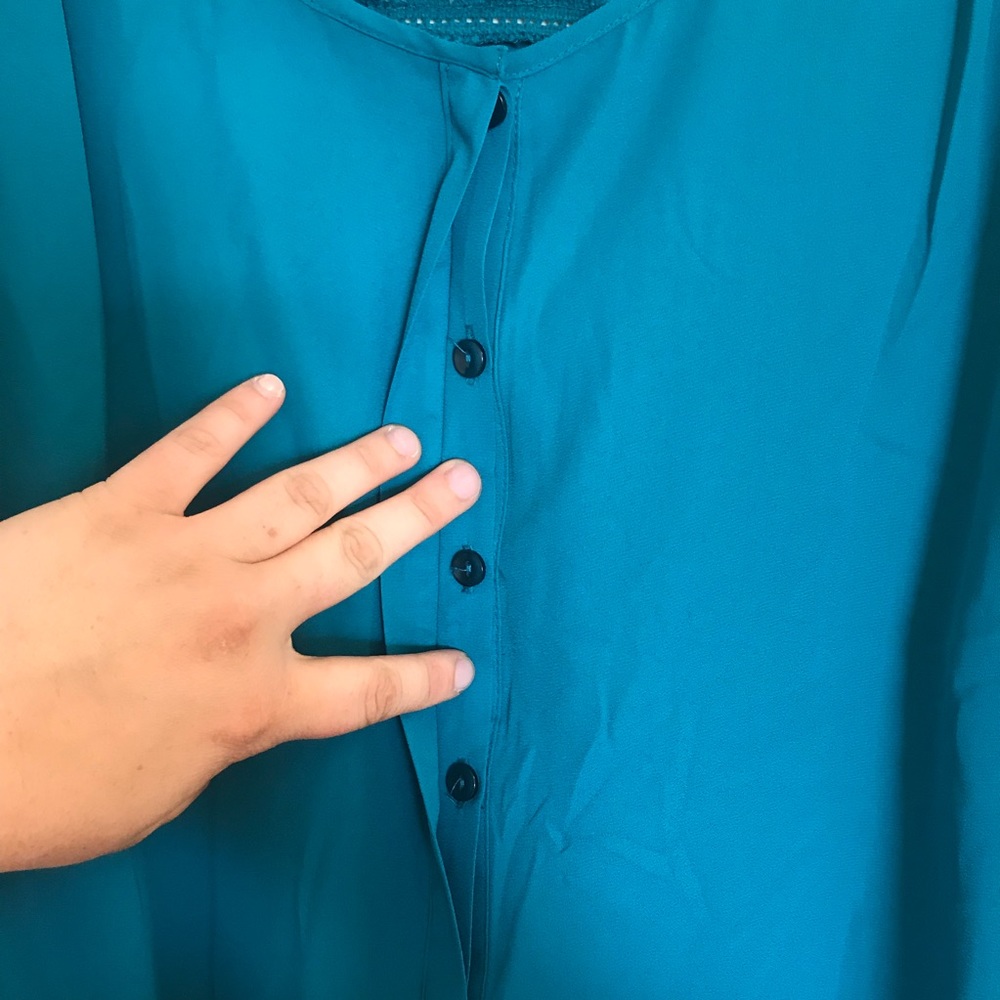 👑NWT VALERIE STEVENS BLOUSE Sz 2X👑 - Picture 4 of 8